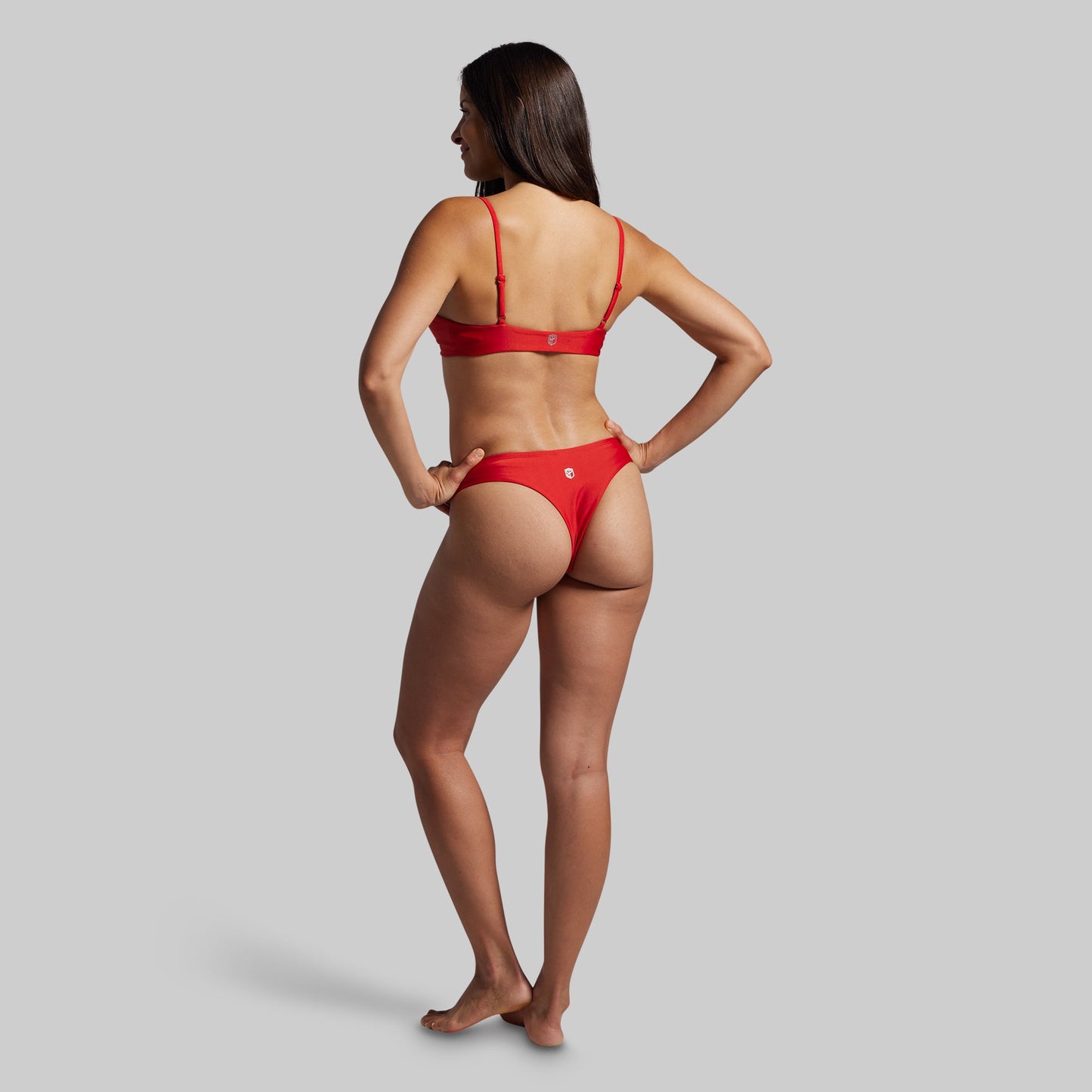 Solstice Bikini Top (Bright Red)