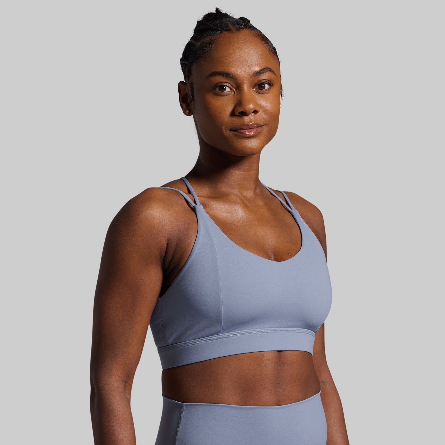 Exhale Sports Bra (Nickel)