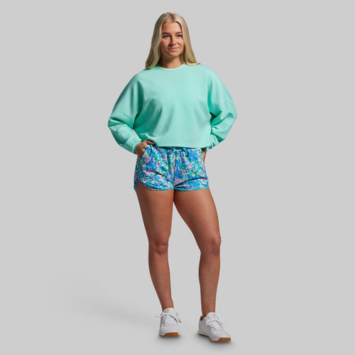 Lounge Lux Short Set (Blossom/Jelly Mint)