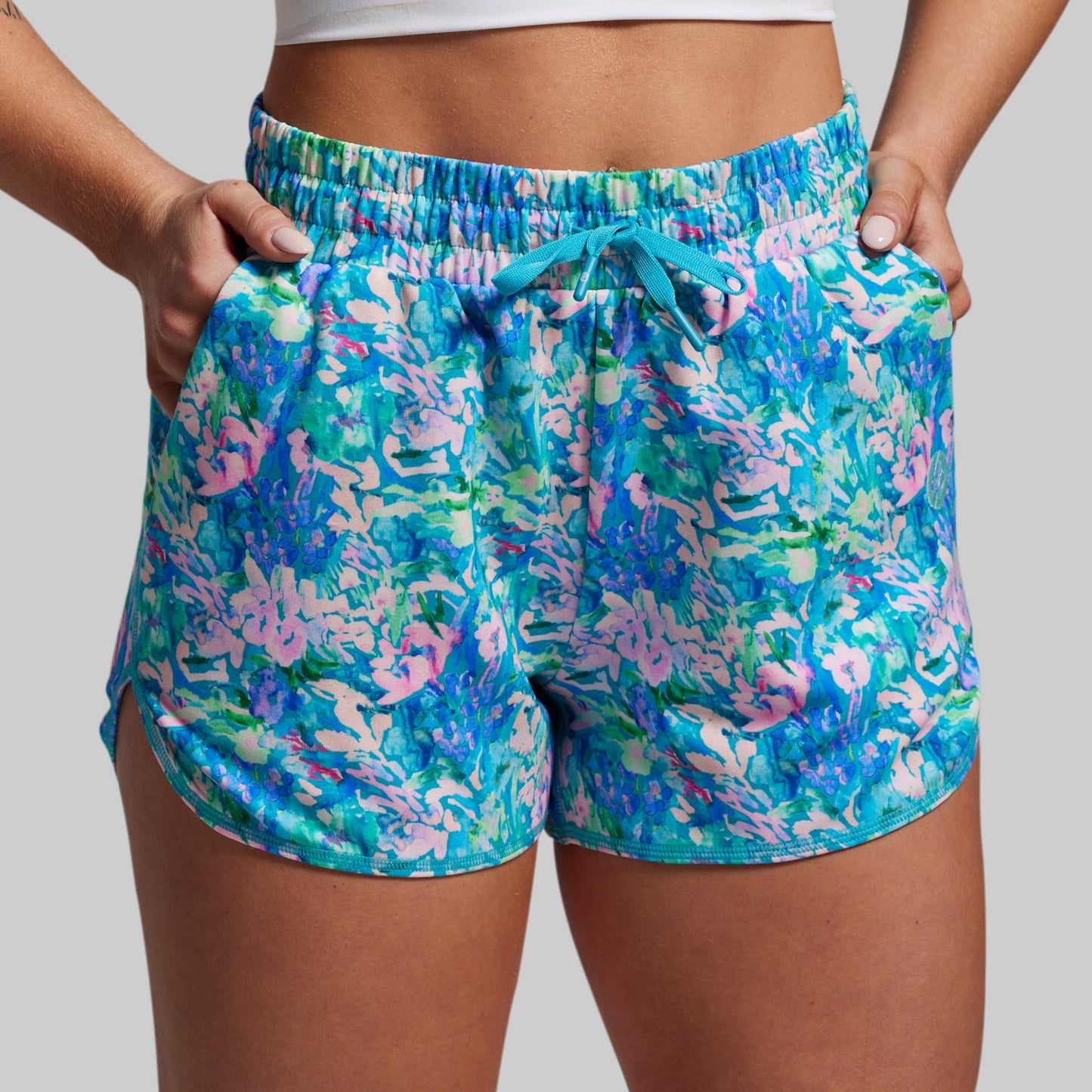 Lounge Lux Short Set (Blossom/Jelly Mint)