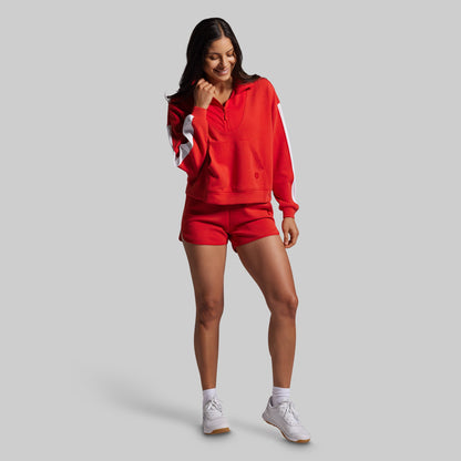 Lounge Lux Quarter Zip Pullover (Regal)