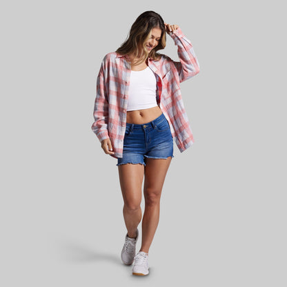 Women's Oversized Summer Plaid (Vintage USA)
