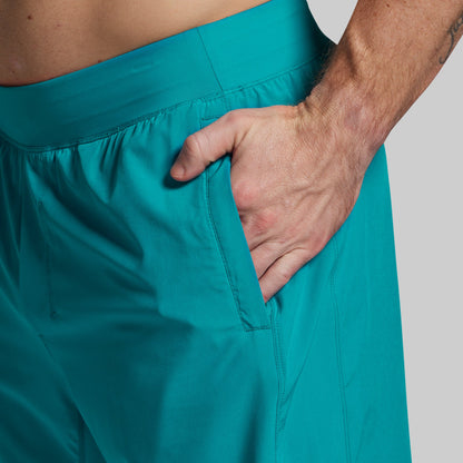 Versatile Short w/ Compression 7" (Riptide)