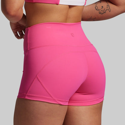 Your Go To Booty Short Set (Bubblegum)