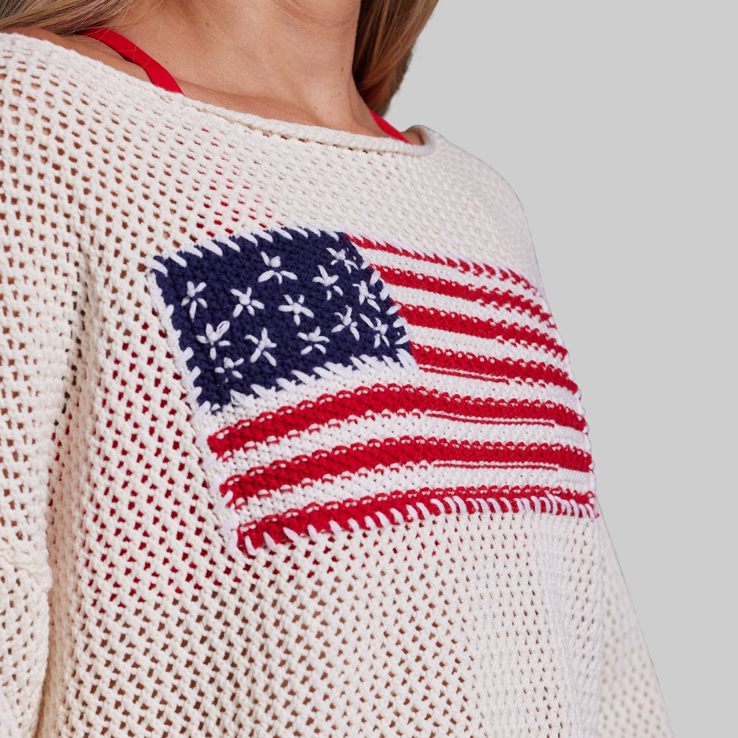 All American Sweater (Ivory)