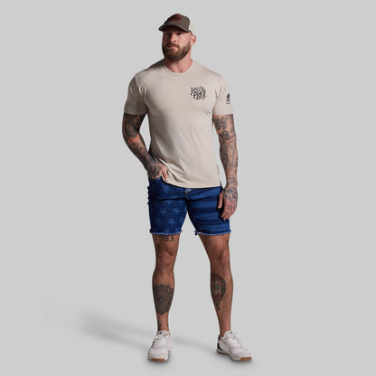 Land of the Free Tee (Tan)