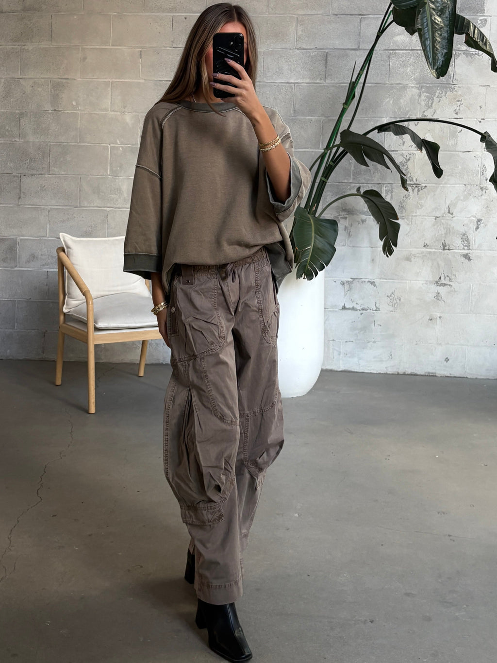 FREE PEOPLE Onset Cargo Parachute Pant