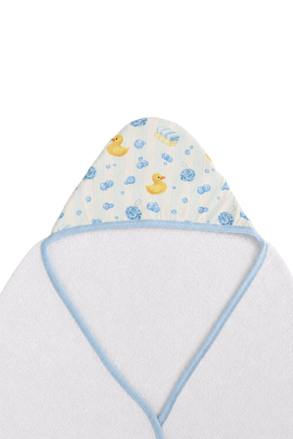 Kids Embroidered Bamboo Hooded Towels