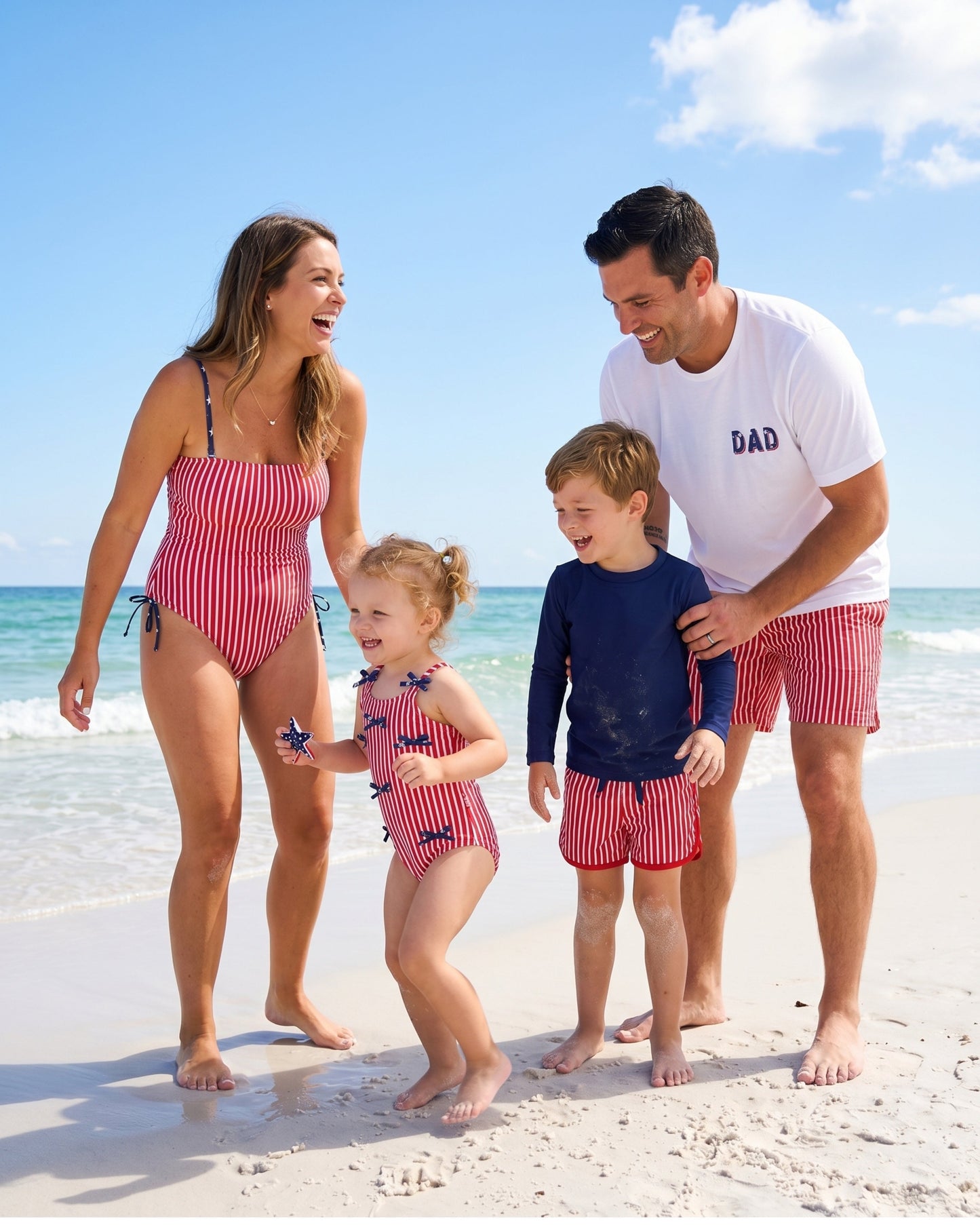 Boy's Swim Trunks | Stars & Stripes Party