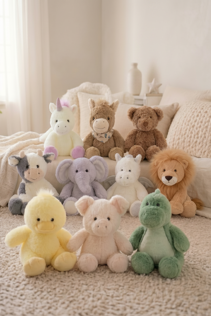 Large Cuddle Plush Friends