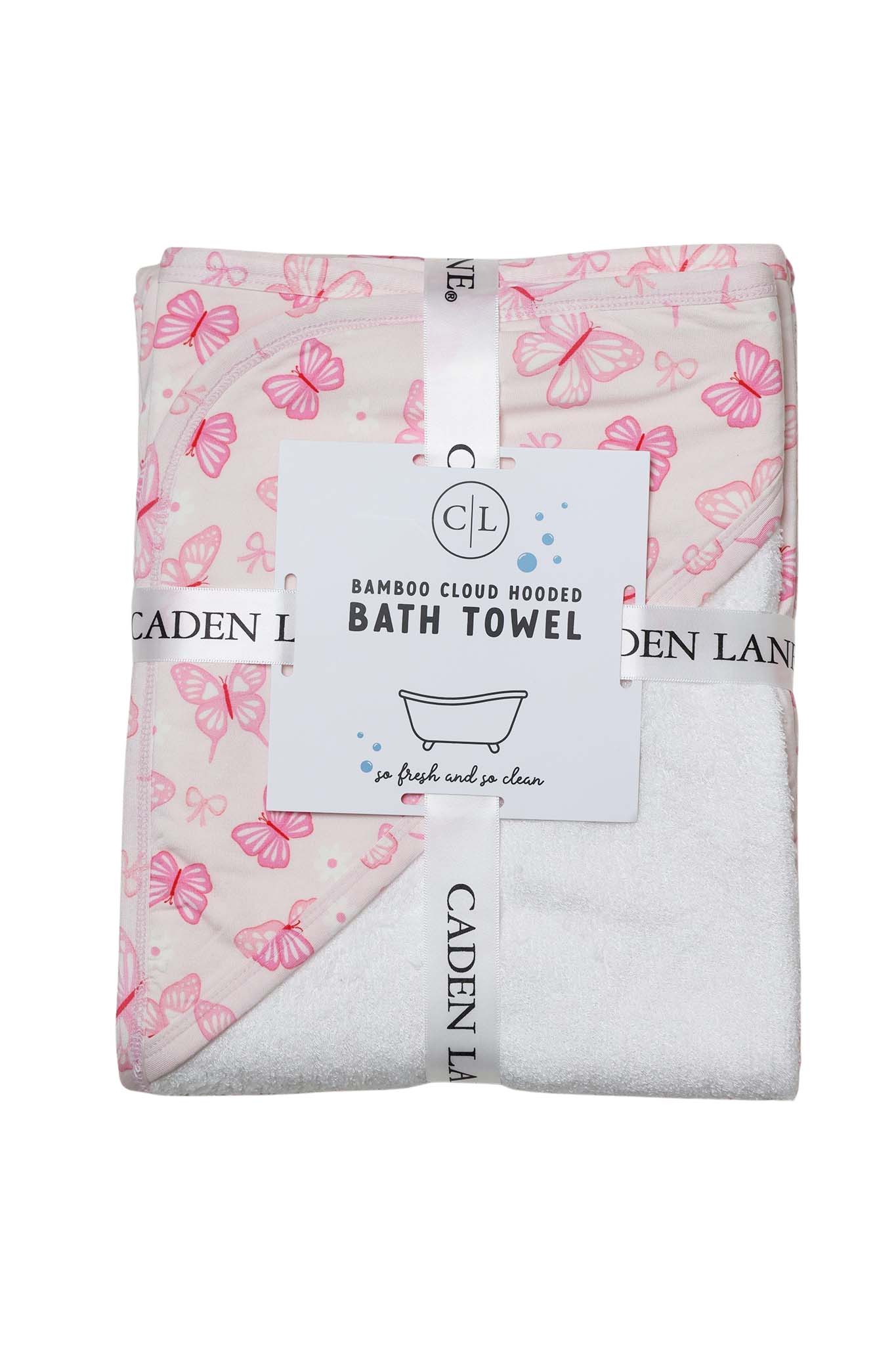 Baby Embroidered Bamboo Hooded Towels