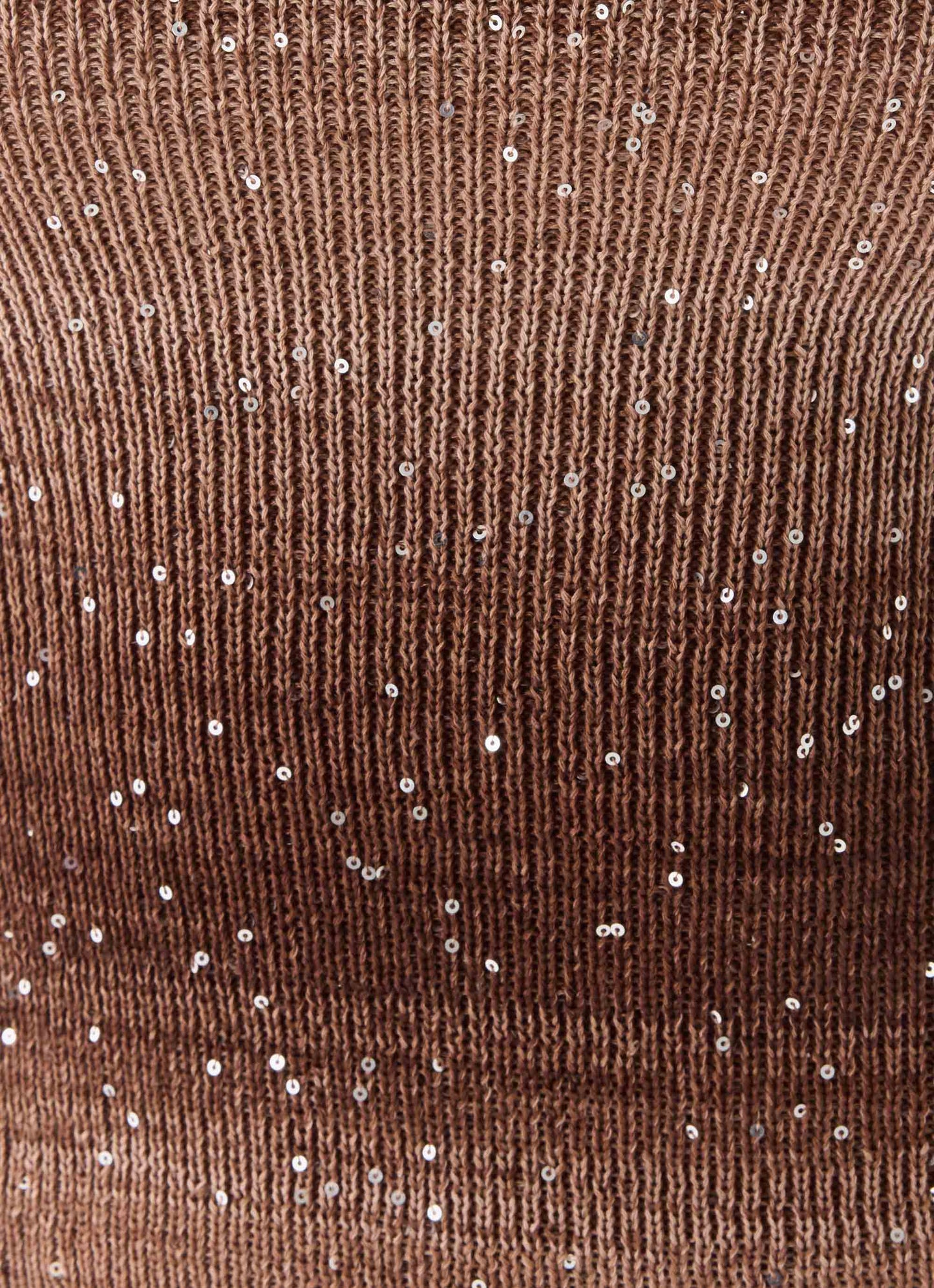 Helia Knit Mini Shorts - Chocolate Ombre