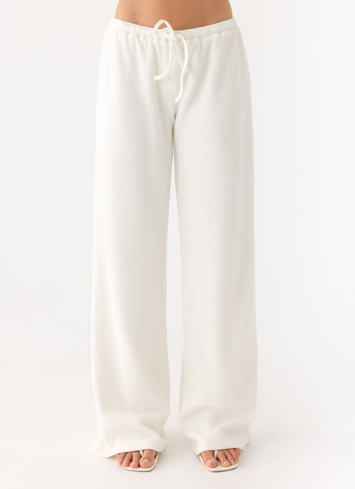 Henry Low Rise Pant - Ivory