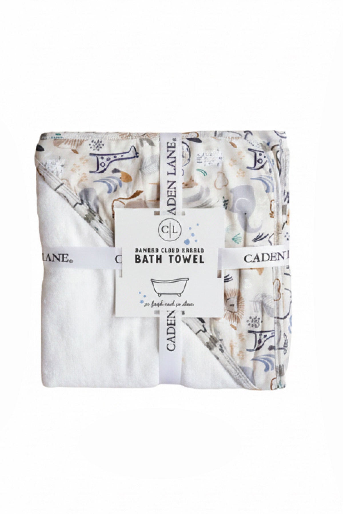 Baby Embroidered Bamboo Hooded Towels
