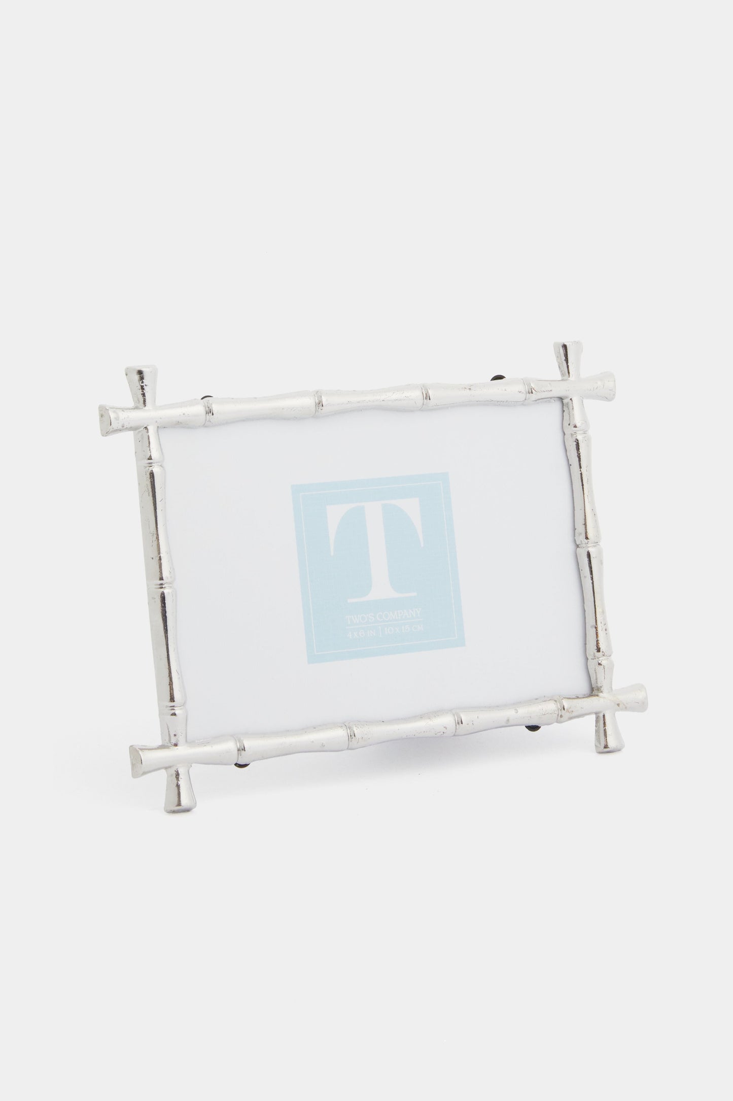 5x7 Bamboo Silver Frame