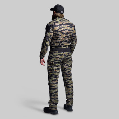 Long Sleeve Op Top (Jungle Tiger)