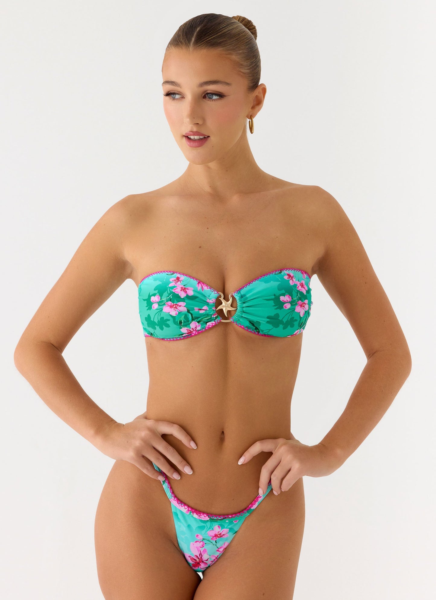Laurel Bikini Bottom - Petal Reef