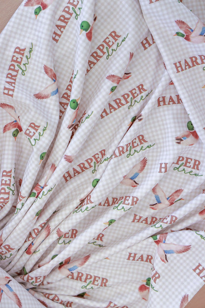 Personalized Kids Blanket | Little Mallard