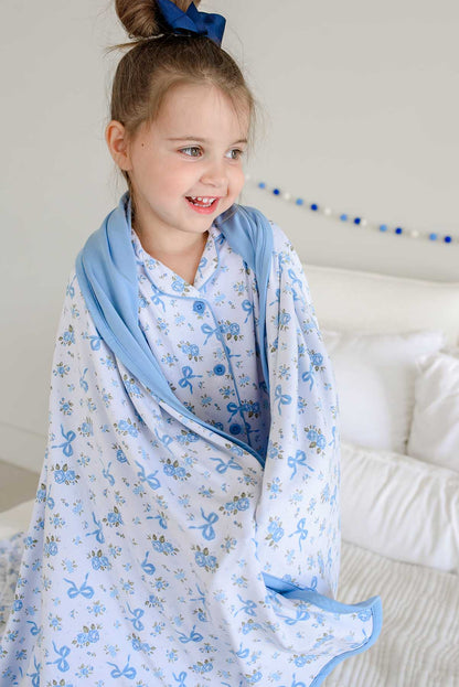 Double Sided Bamboo Blanket | Tied In Blooms