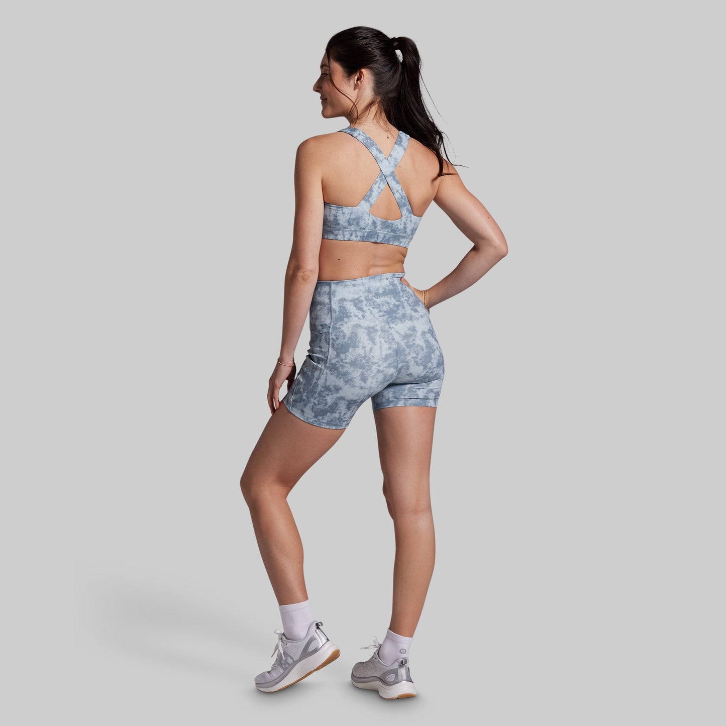 Your Essential Sports Bra (Marbled Granite)