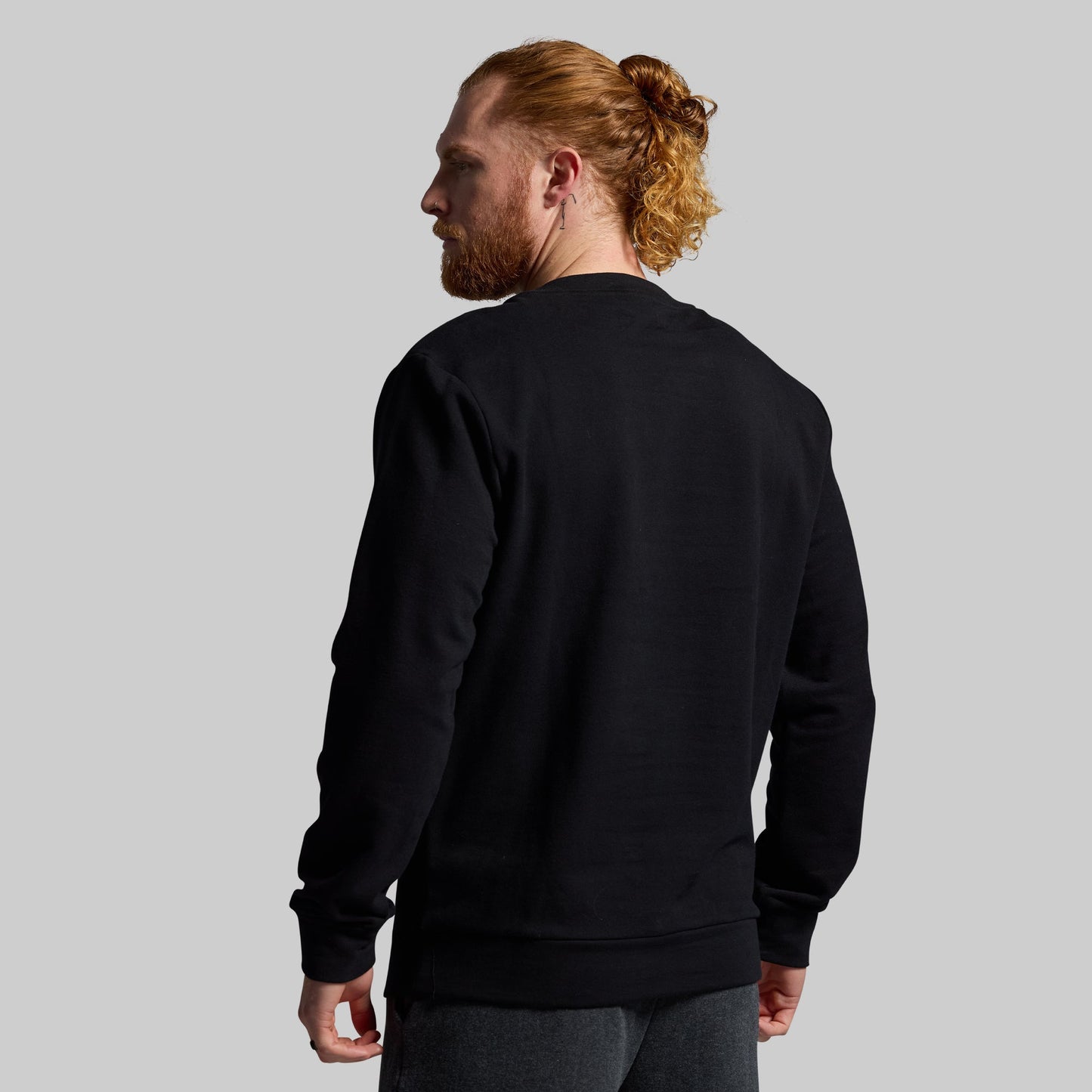 Men's Unmatched Crew Sweatshirt (Black)