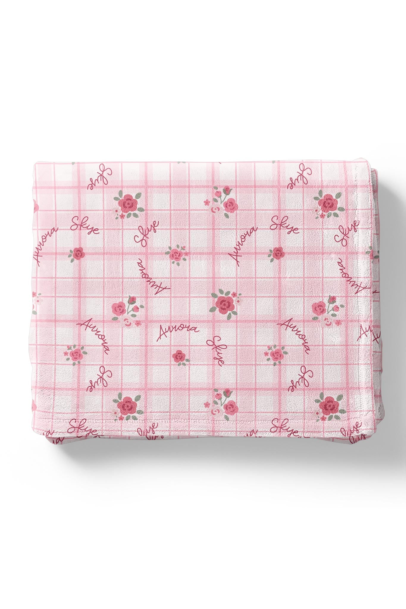 Personalized Kids Blanket | Primrose Plaid