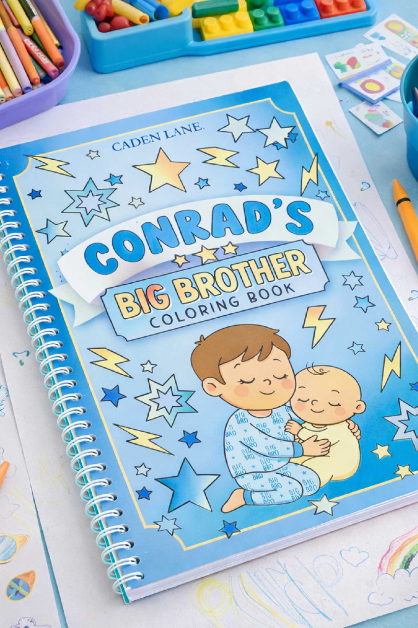 Personalized Coloring Book | Big Sibling