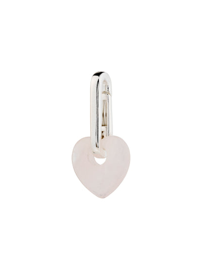 PILGRIM Charm Stone Heart Pendant