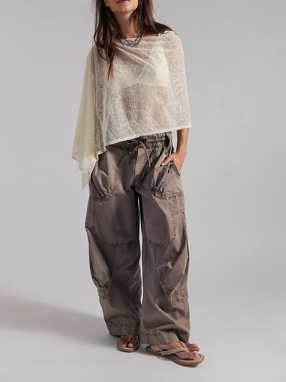 FREE PEOPLE Onset Cargo Parachute Pant