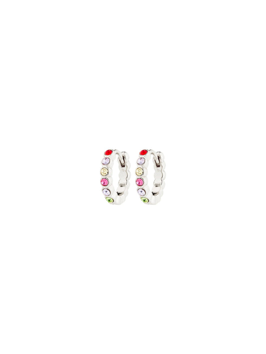 PILGRIM Kleopratra Gem Huggie Hoop Earrings