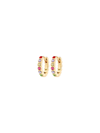 PILGRIM Kleopratra Gem Huggie Hoop Earrings