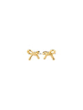 PILGRIM Lysandra Bow Stud Earrings