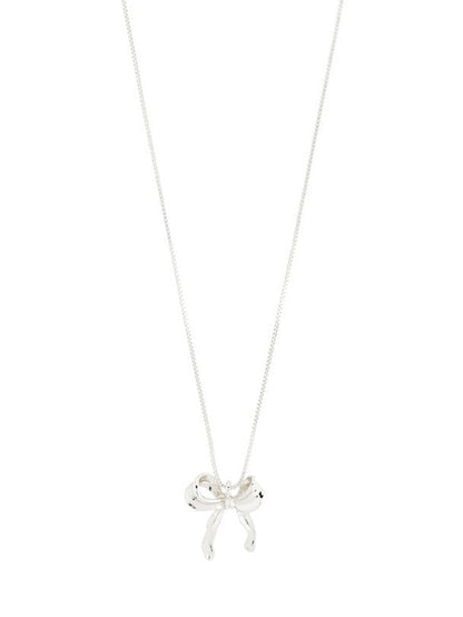 PILGRIM Cassian Bow Pendant Necklace