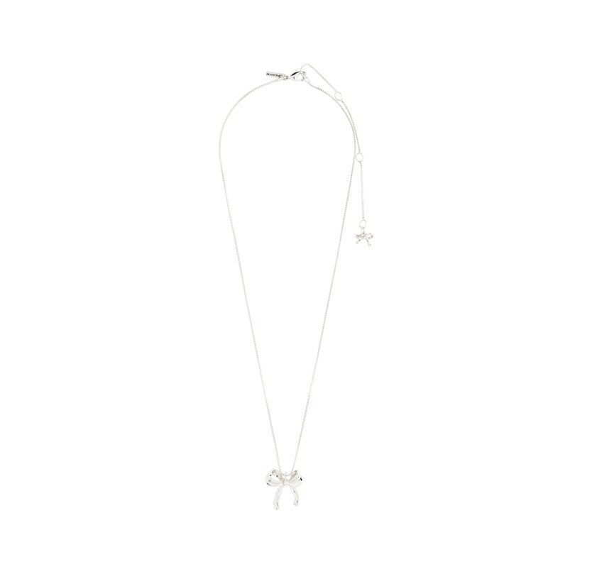 PILGRIM Cassian Bow Pendant Necklace
