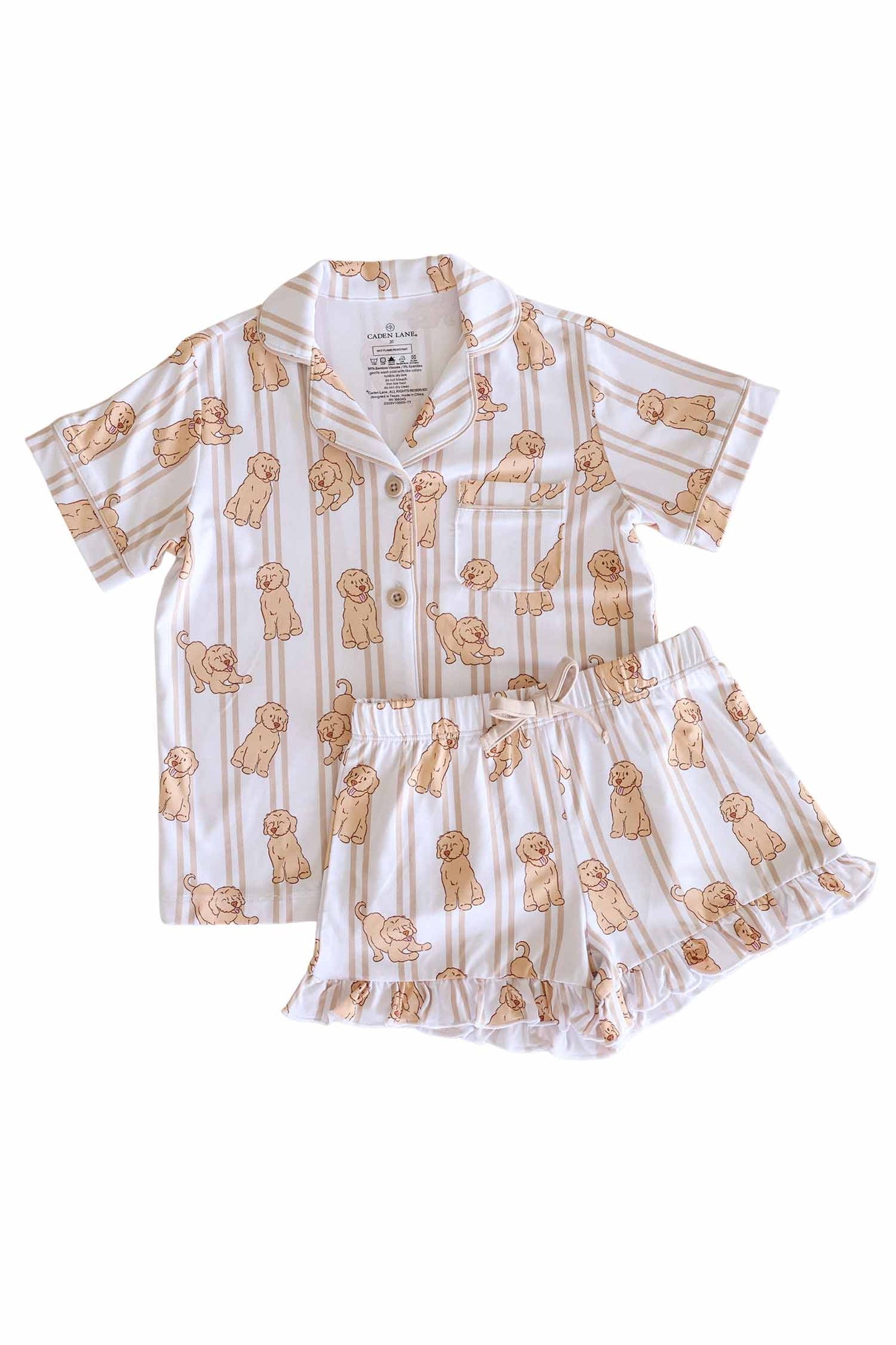 Girl's Two Piece Short Lounge Sets