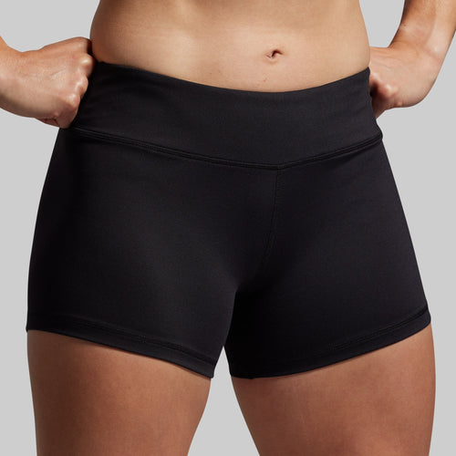 Double Take Booty Short (Black)