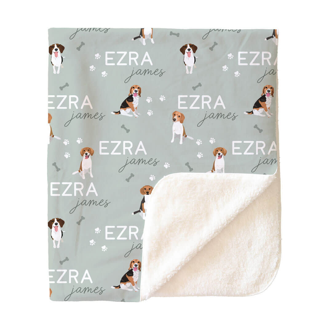 Personalized Kids Blankets | Dog Breeds - Part 2