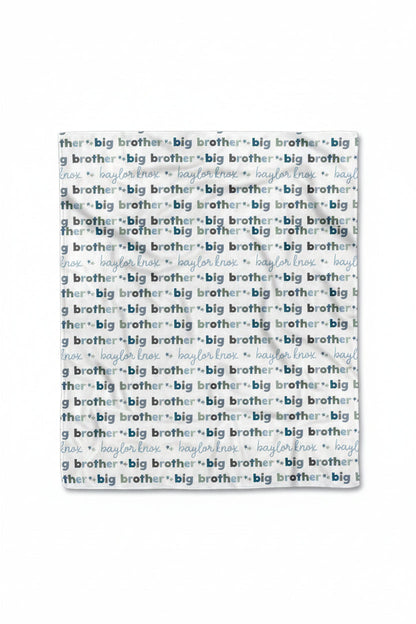 Personalized Kids Blanket | Big Sibling