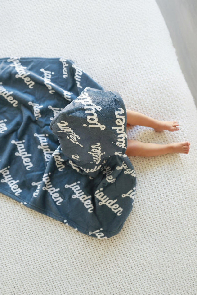 Personalized Hooded Towel | Solids