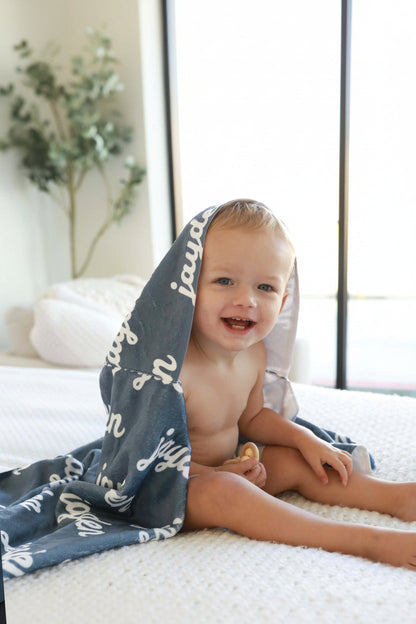 Personalized Hooded Towel | Solids
