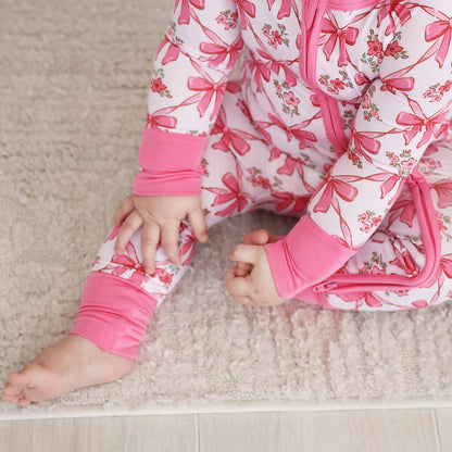 Bow Besties Convertible Zip Romper