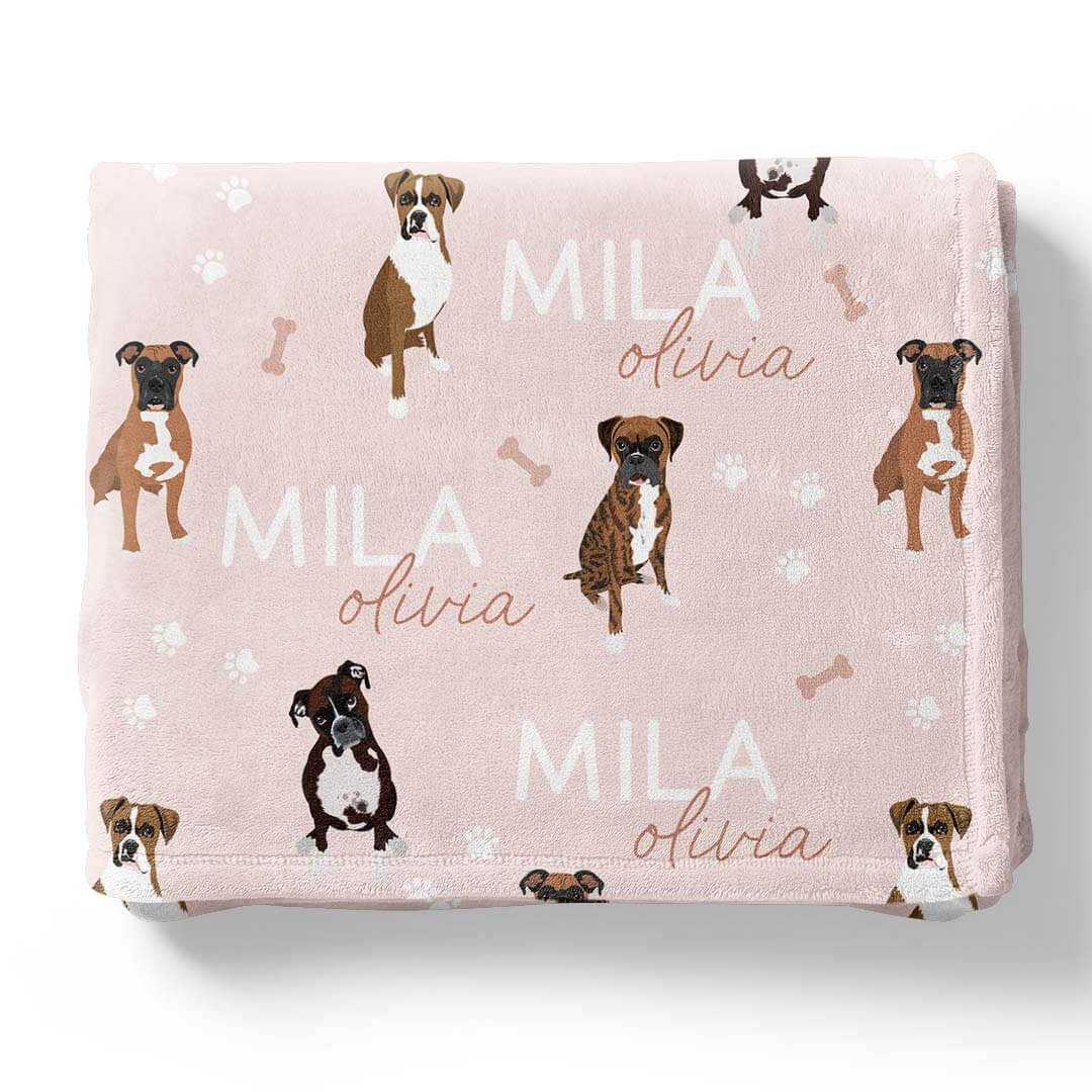 Personalized Kids Blankets | Dog Breeds - Part 2