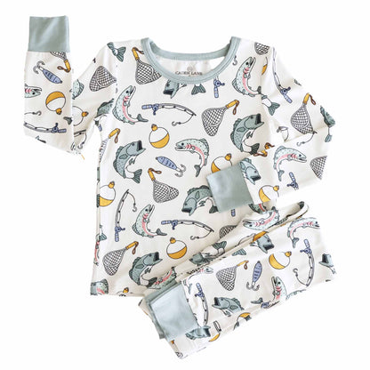 Catch of the Day Two Piece Pajama Set