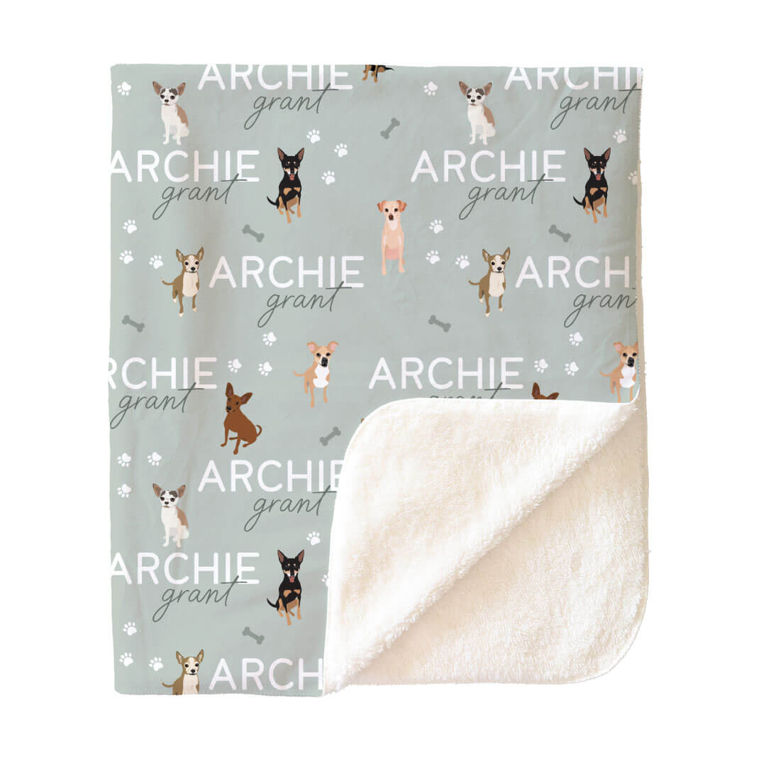 Personalized Kids Blankets | Dog Breeds - Part 2
