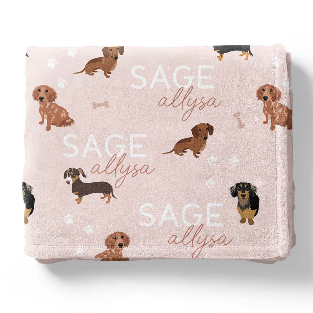 Personalized Kids Blankets | Dog Breeds - Part 2