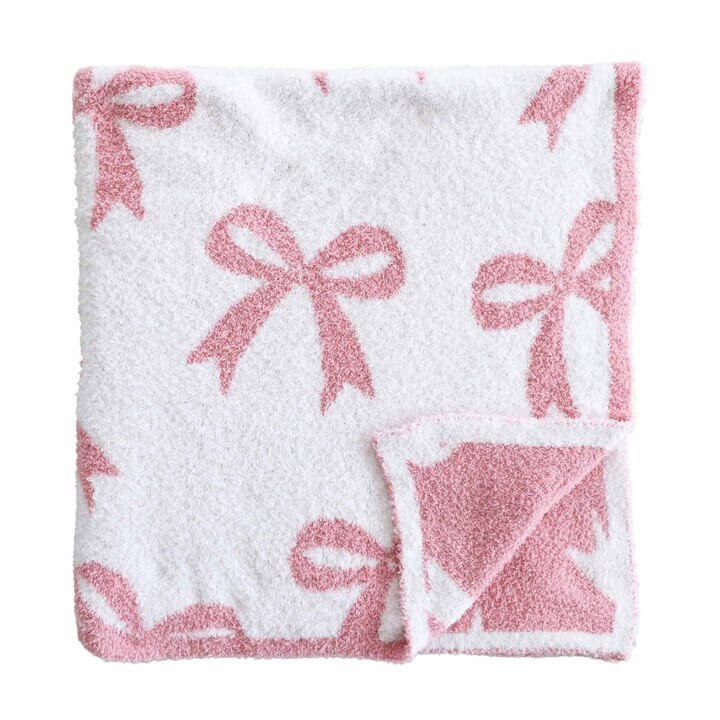 CuddleLane™ Luxe Blankets | Bows