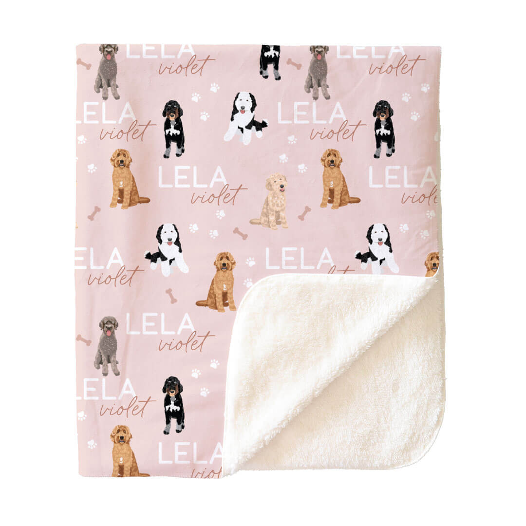 Personalized Kids Blankets | Dog Breeds - Part 2