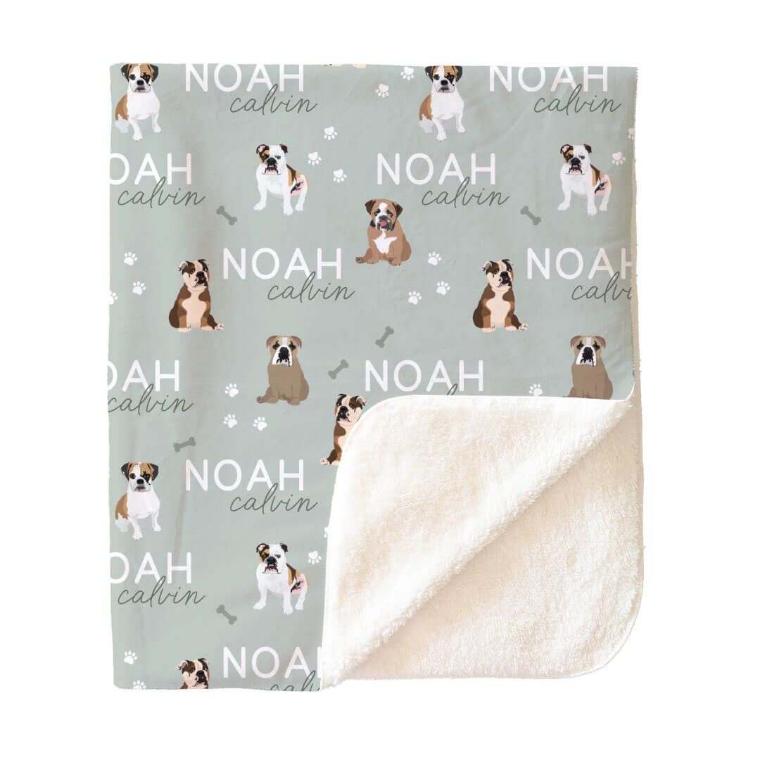 Personalized Kids Blankets | Dog Breeds - Part 2