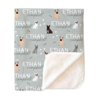 Personalized Kids Blankets | Dog Breeds - Part 2