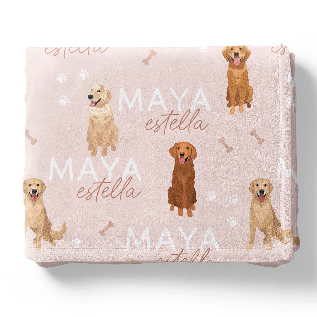 Personalized Kids Blankets | Dog Breeds - Part 2